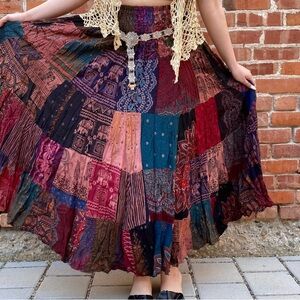 Boho Maxi Skirt